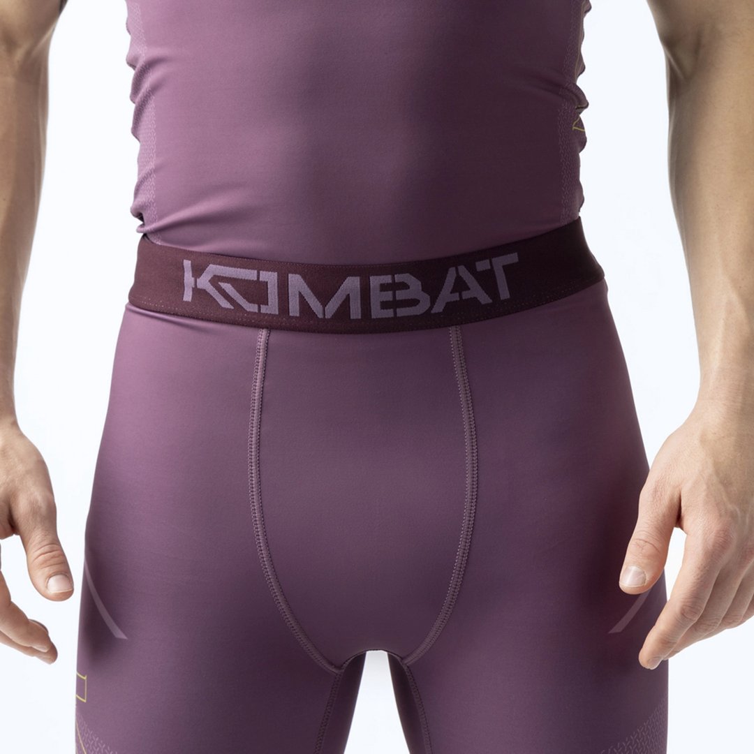 Kobalt -Shorts -Strumpfhosen