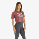Pack 3 T-Shirts Premium Crop Kurzarm Damen 