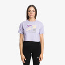 Pack 3 T-Shirts Premium Crop Kurzarm Damen 